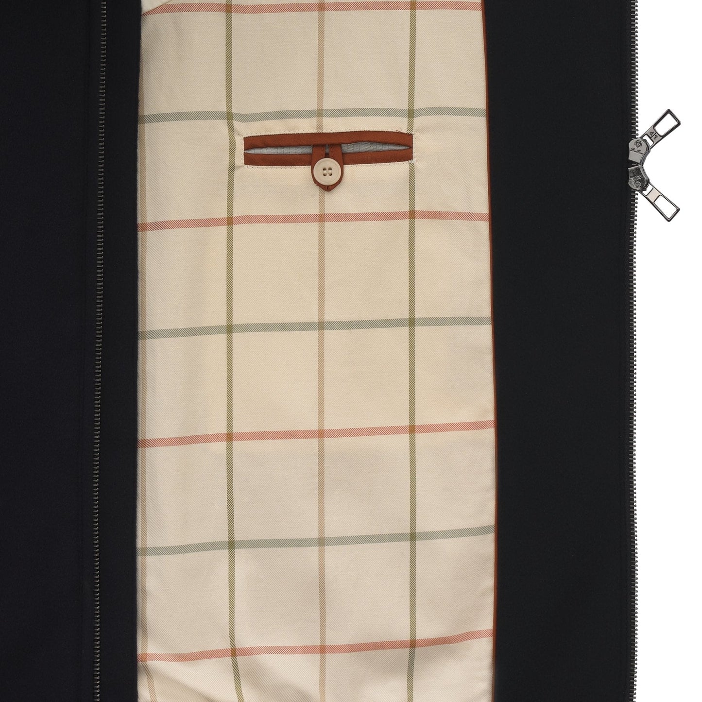 Loro Piana «Green Storm System» Cashmere Bomber Jacket in Dark Blue - SARTALE