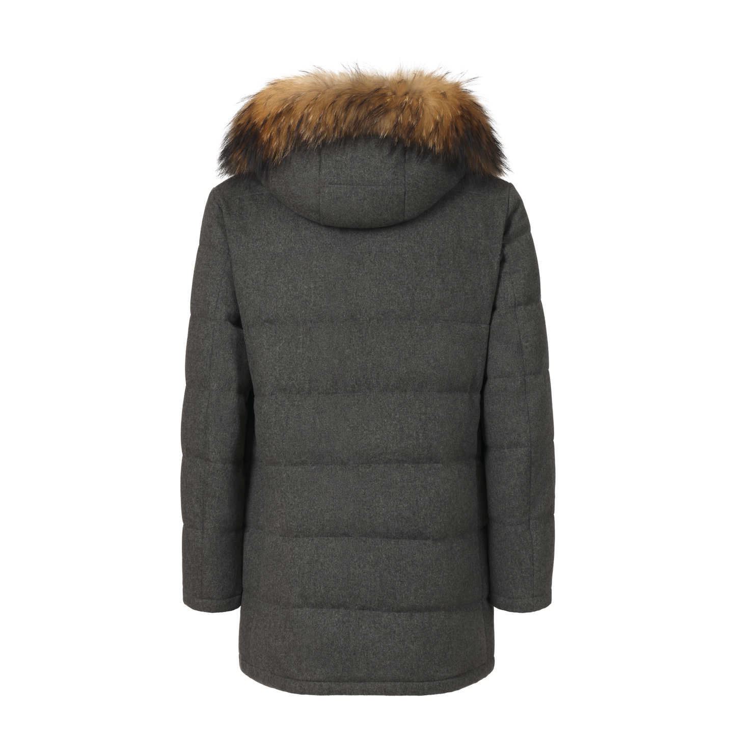 Loro Piana «Green Storm System» Westernbrook Cashmere Parka in Grey - SARTALE