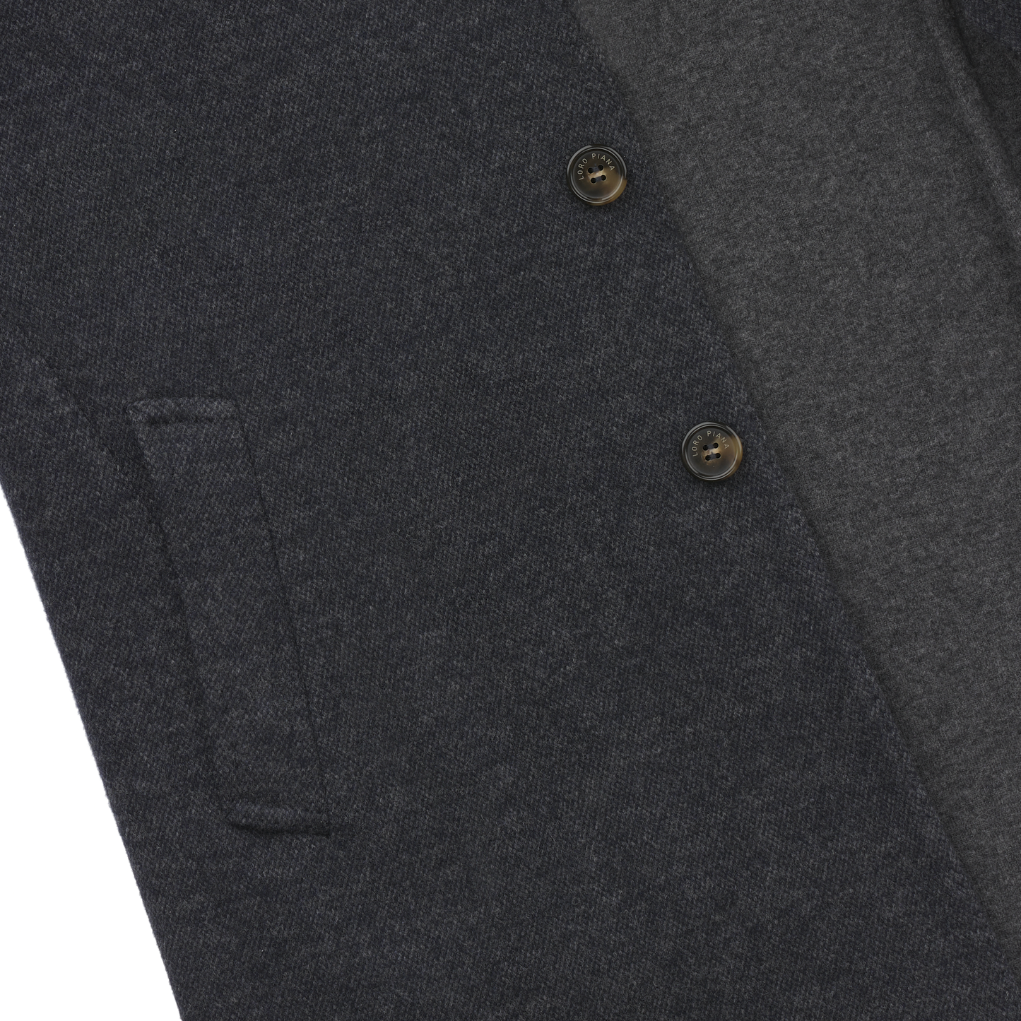 Loro Piana Virgin Wool and Cashmere-Blend Coat in Blue - SARTALE