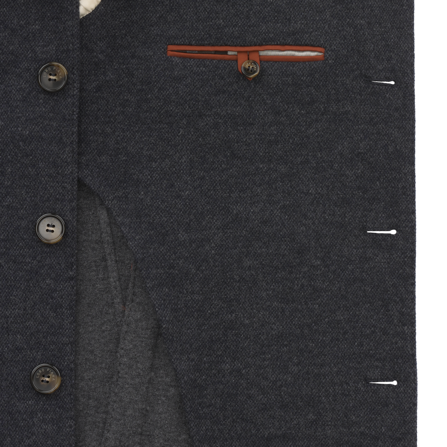 Loro Piana Virgin Wool and Cashmere-Blend Coat in Blue - SARTALE