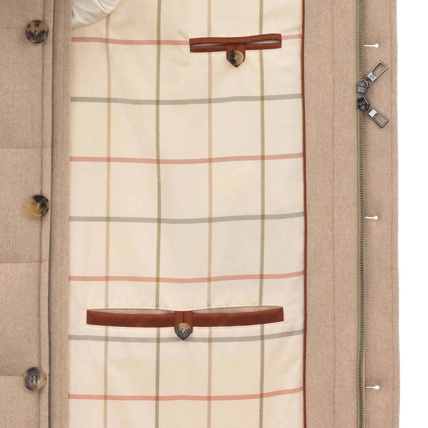 Loro Piana «Green Storm System» Westernbrook Cashmere Parka in Beige - SARTALE