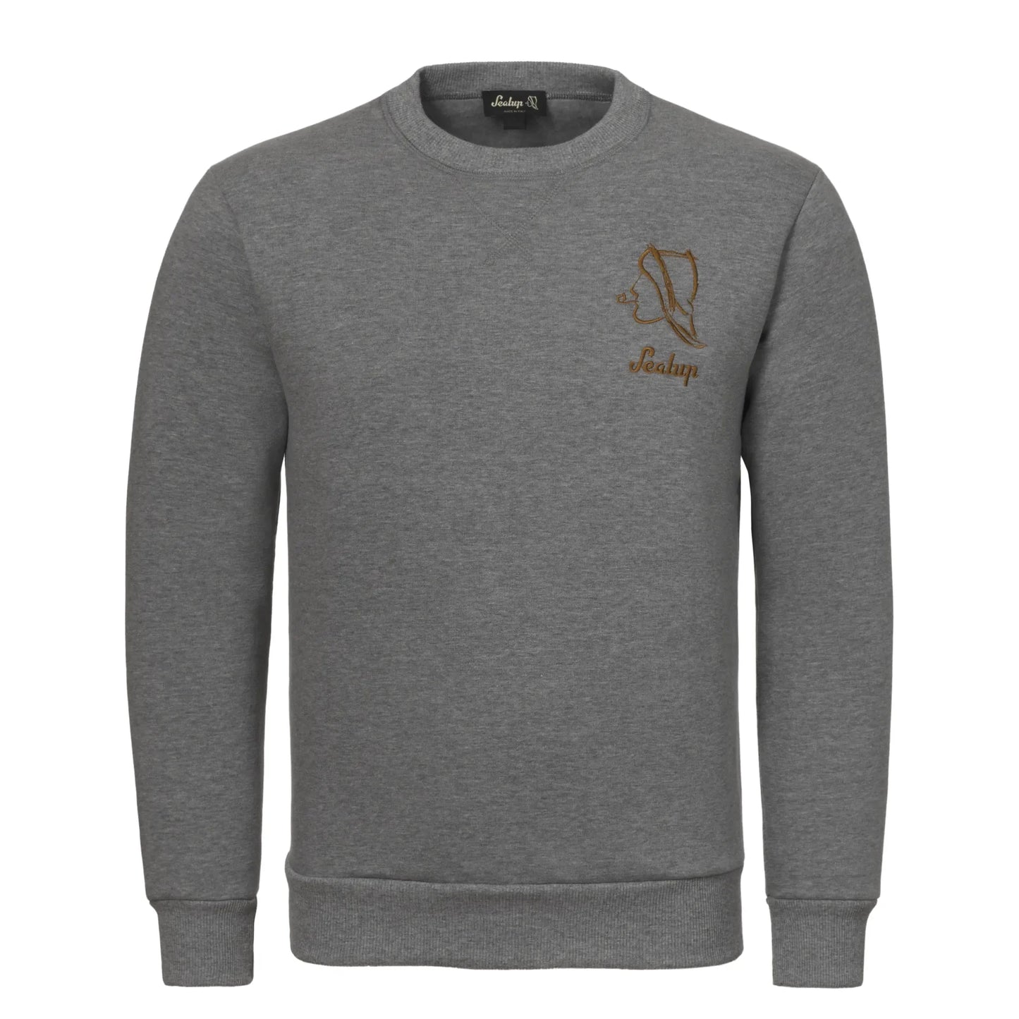 Unisex Crew-Neck Sweatshirt in Grey