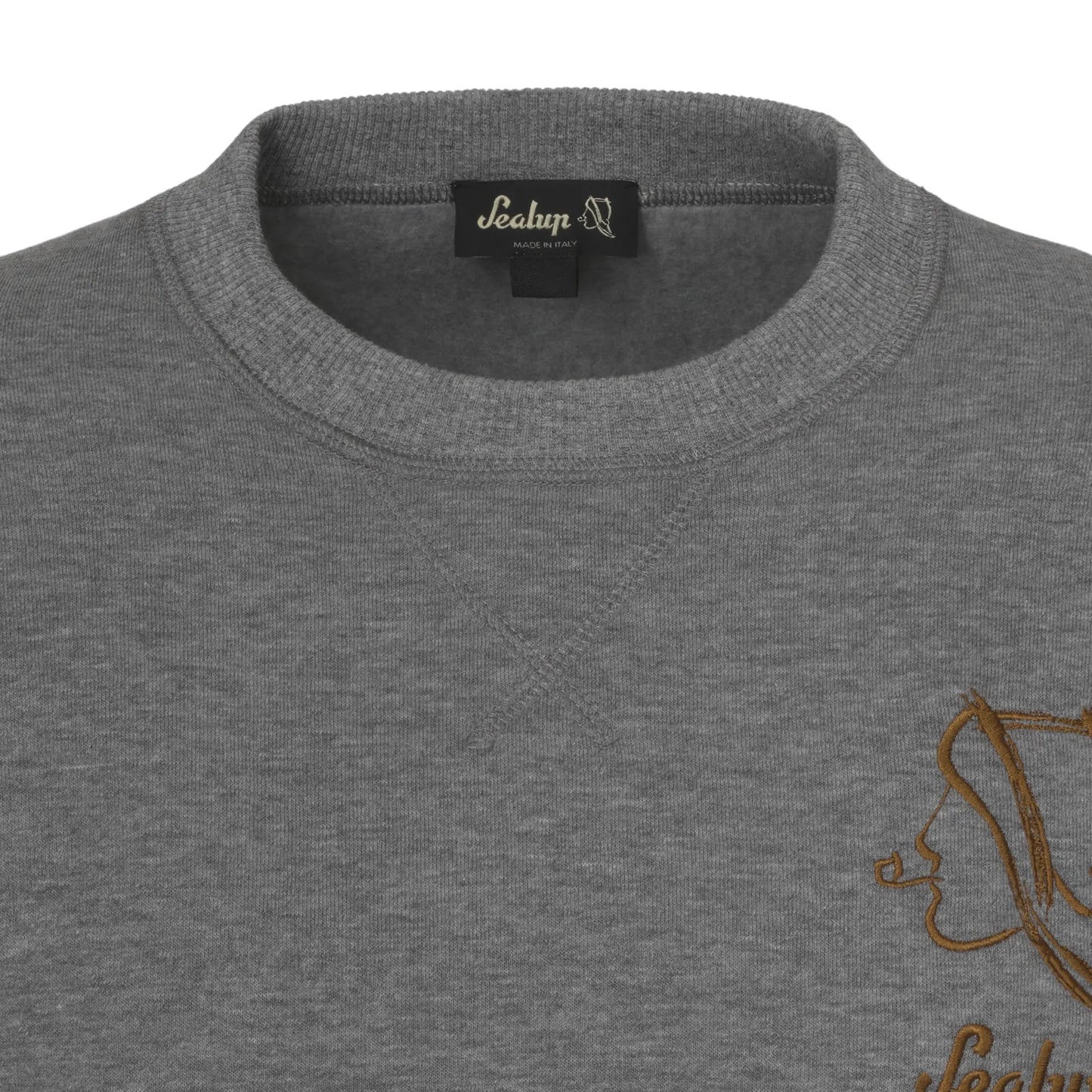 Unisex Crew-Neck Sweatshirt in Grey