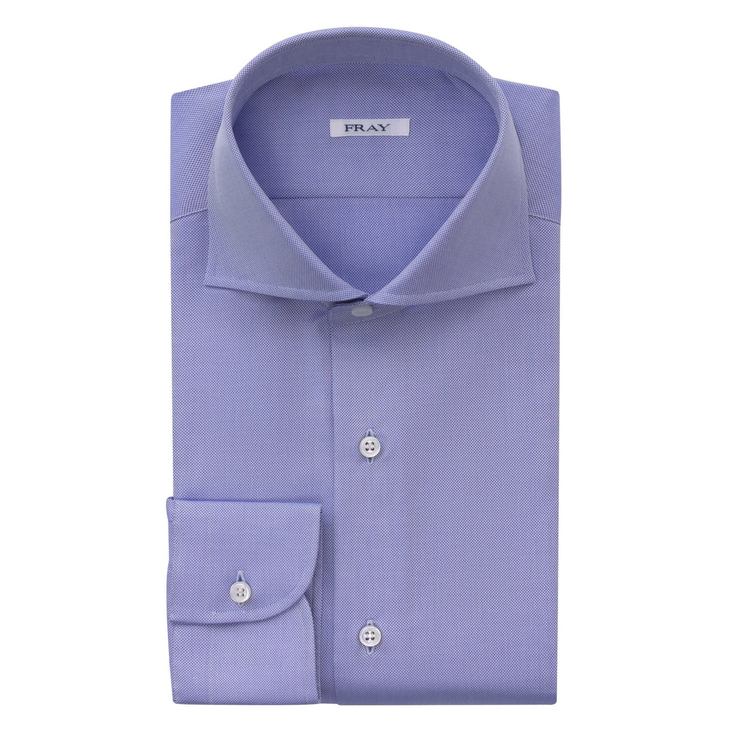 Fray Classic Cotton Shirt in Blue - SARTALE