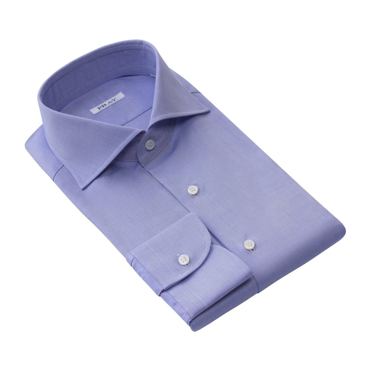 Fray Classic Cotton Shirt in Blue - SARTALE