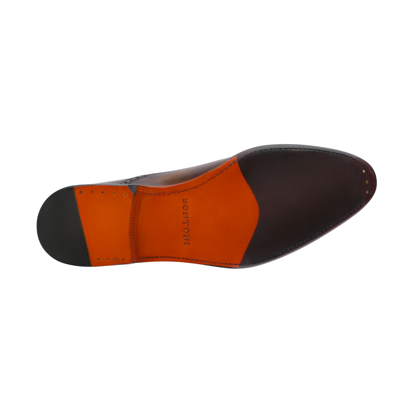Bontoni "Favoloso" Four-Eyelet Oxford with Brogue Wingtip - SARTALE
