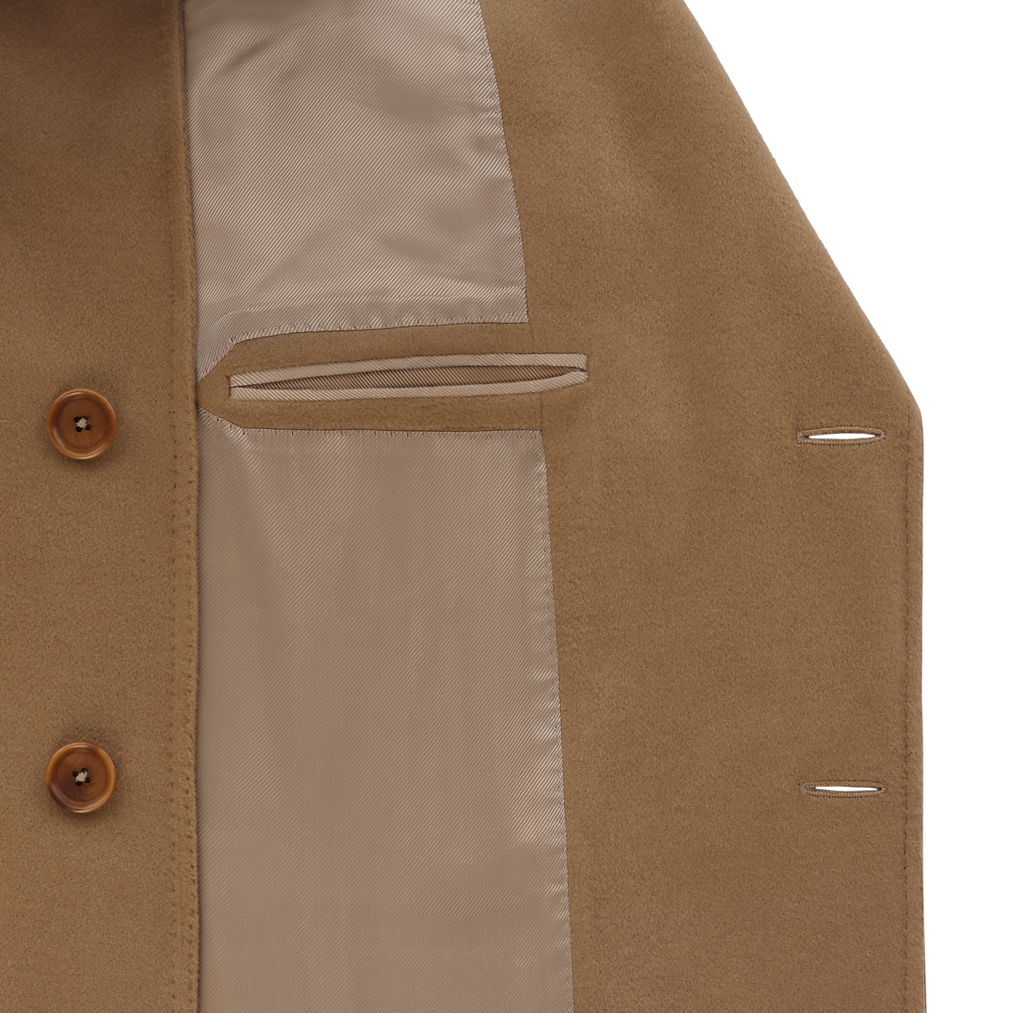 De Petrillo Single-Breasted Cashmere Coat - SARTALE