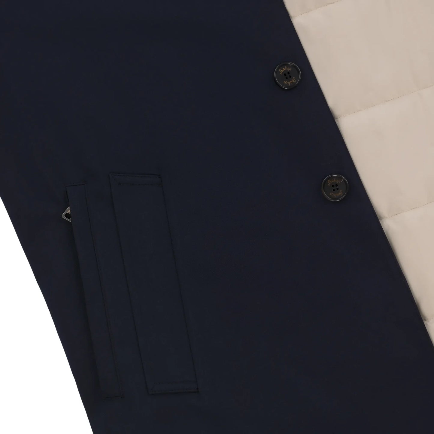 Parka Jacket in Navy Blue