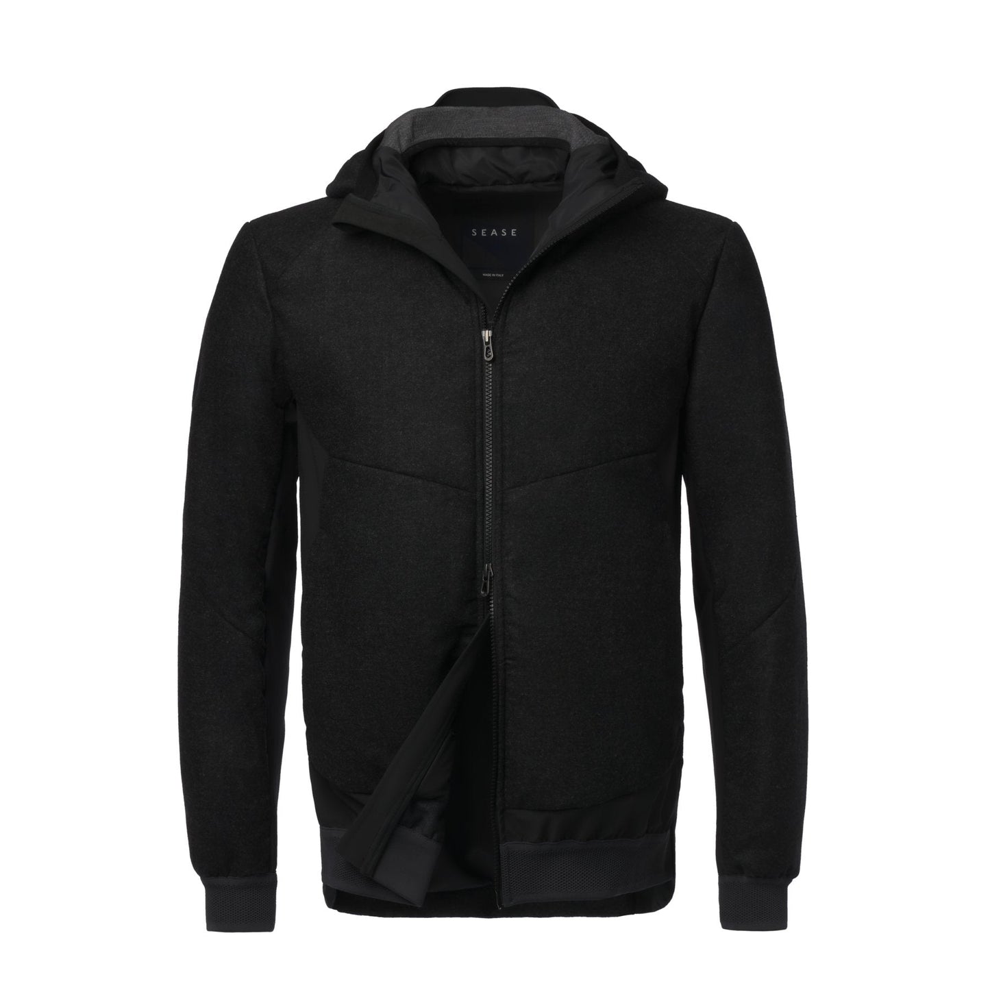 Sease Insulated Flannel-Wool Hooded Ski Jacket - SARTALE