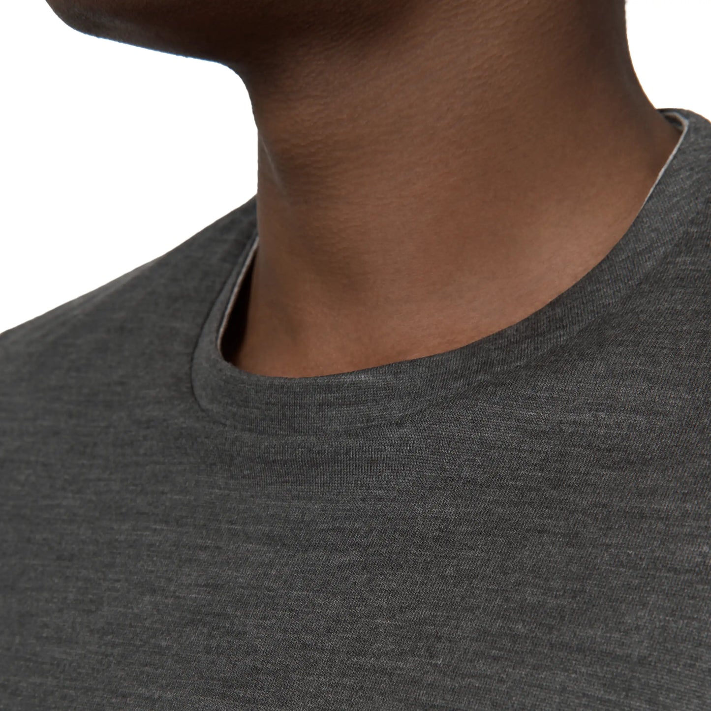 Wool and Cotton Reversible Long Sleeve