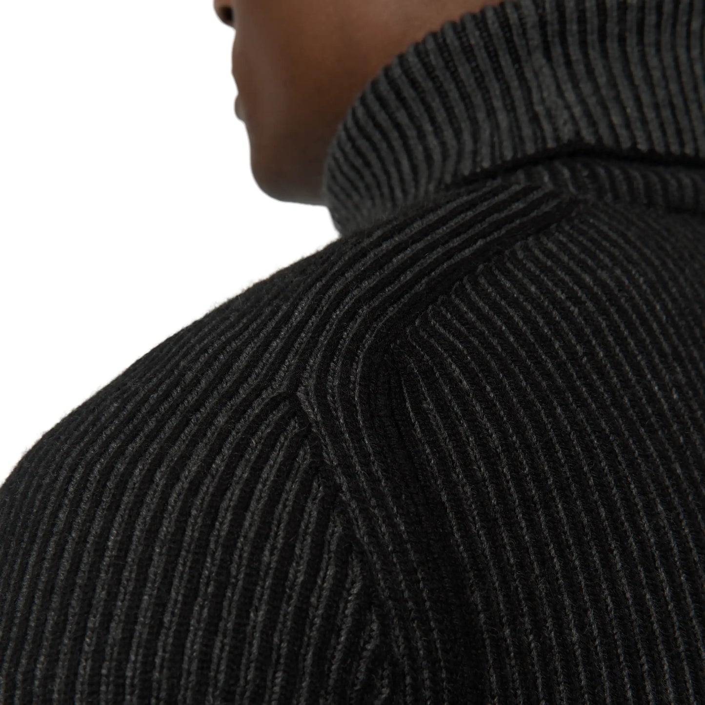 Cashmere Reversible Rollneck Sweater