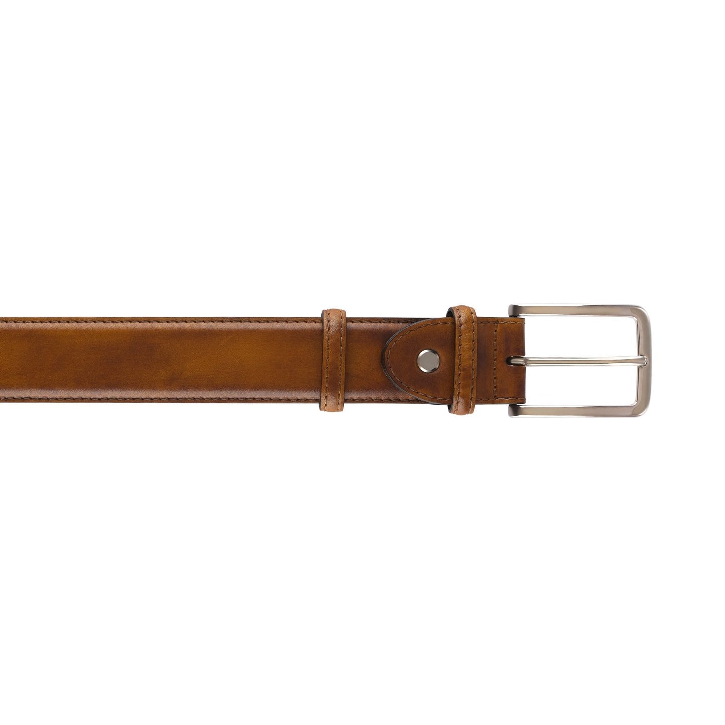 Bontoni Leather Belt in Brown - SARTALE