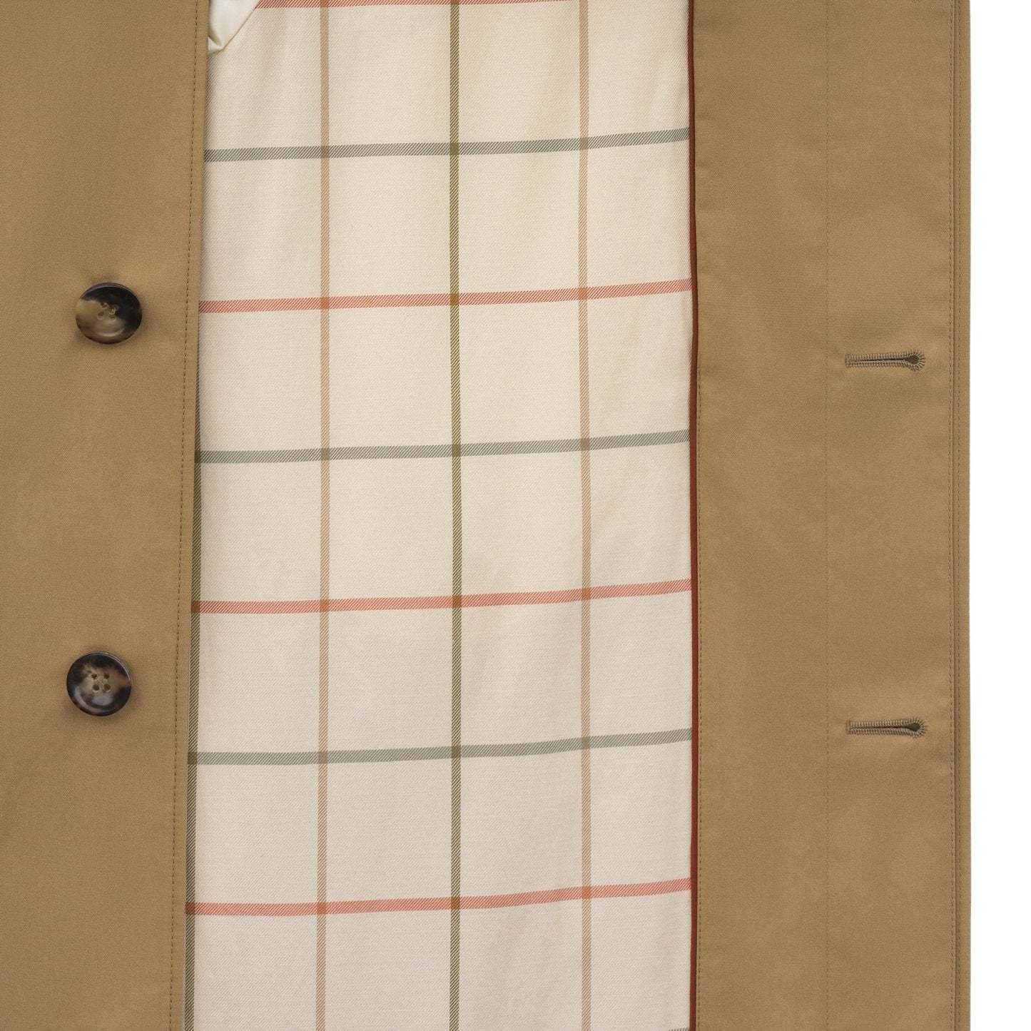 Loro Piana Rain System Trench Coat in Beige - SARTALE