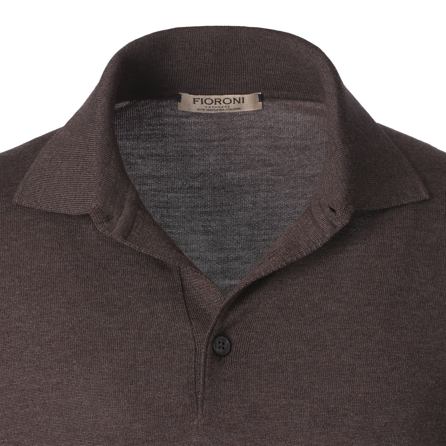 Fioroni Wool and Cashmere-Blend Long Sleeve Polo Shirt - SARTALE