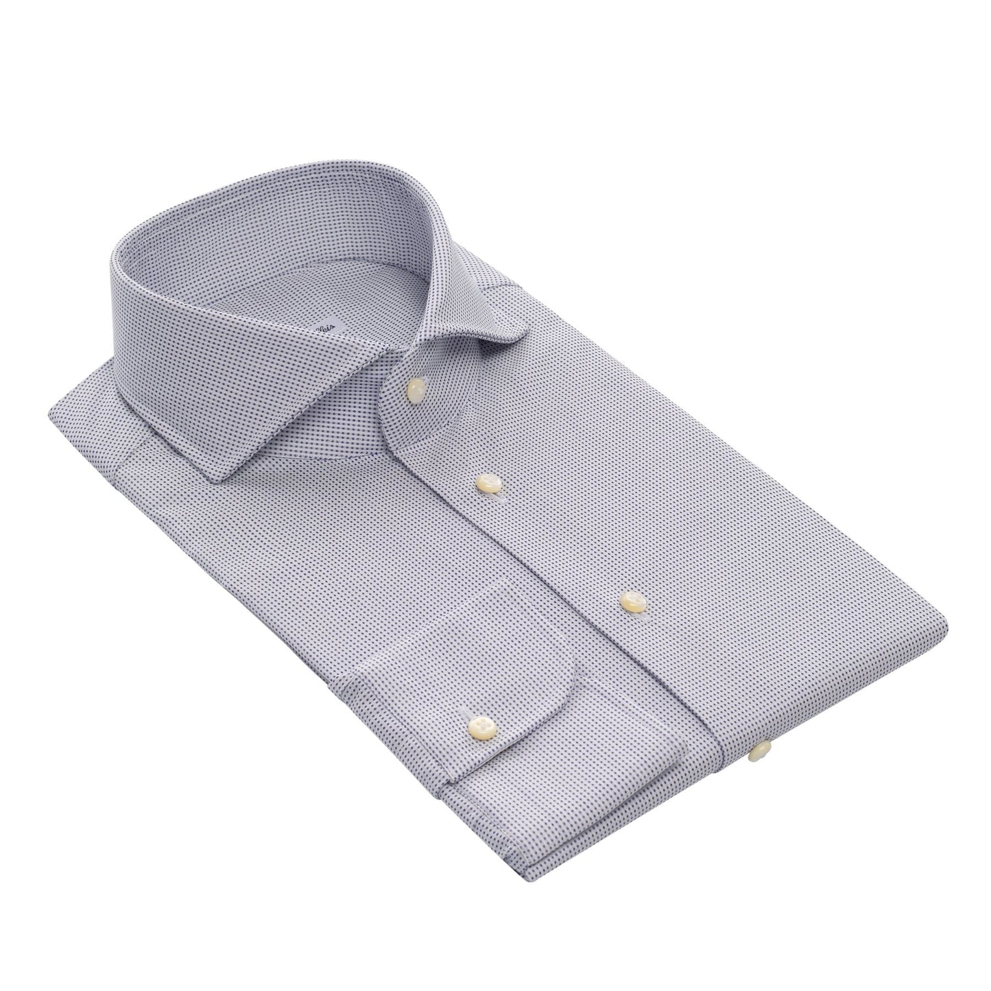 Emanuele Maffeis Cotton Shirt with Dots Print - SARTALE