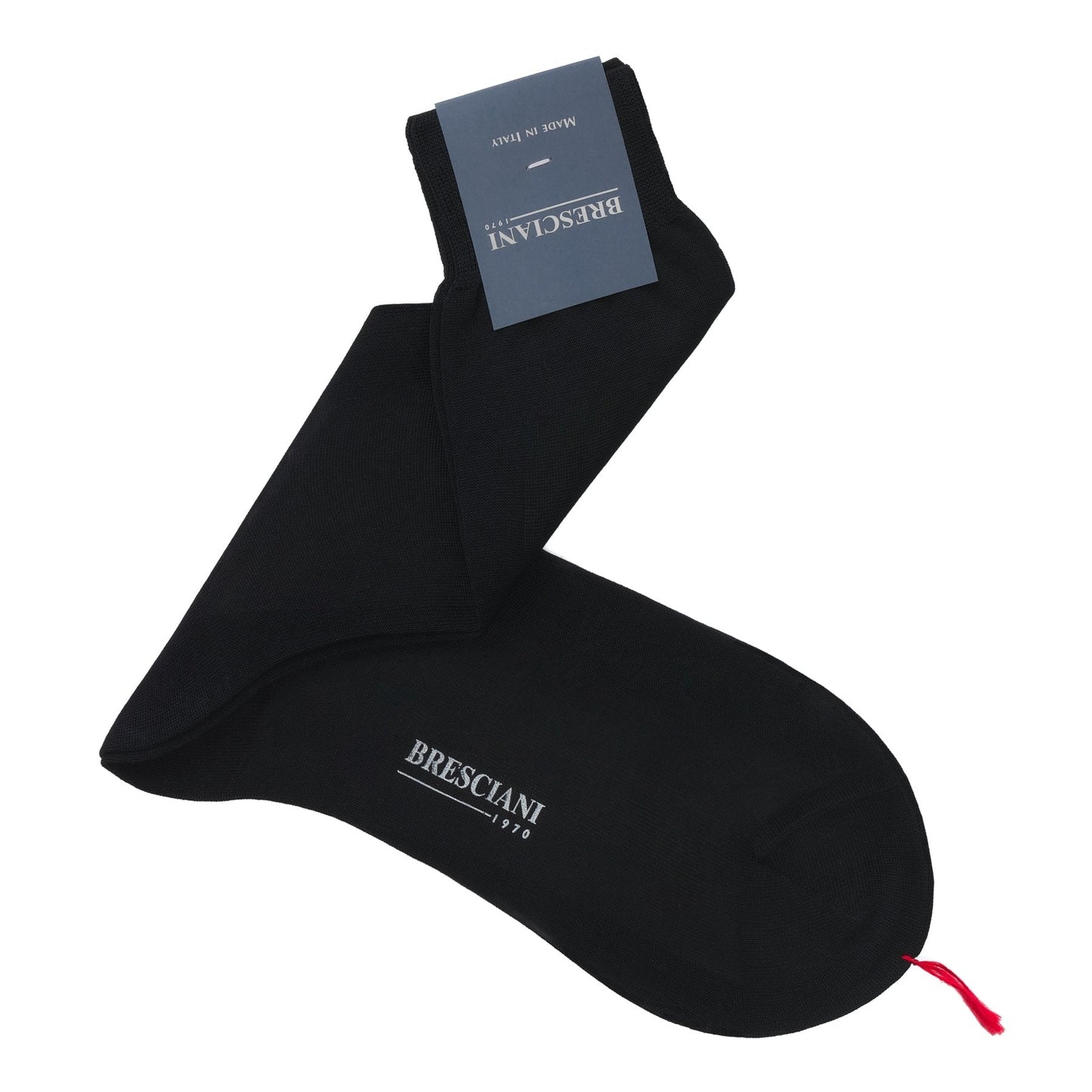Bresciani Cotton Socks in Dark Blue - SARTALE