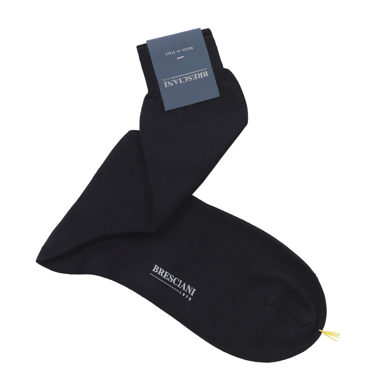 Bresciani Sea Island Cotton Socks in Dark Blue - SARTALE