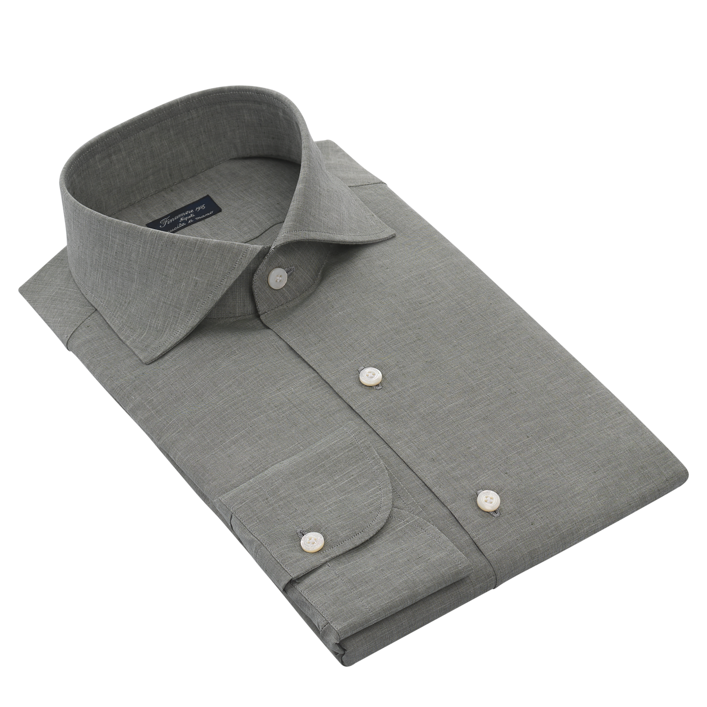 Classic Napoli Shirt in Sage Green