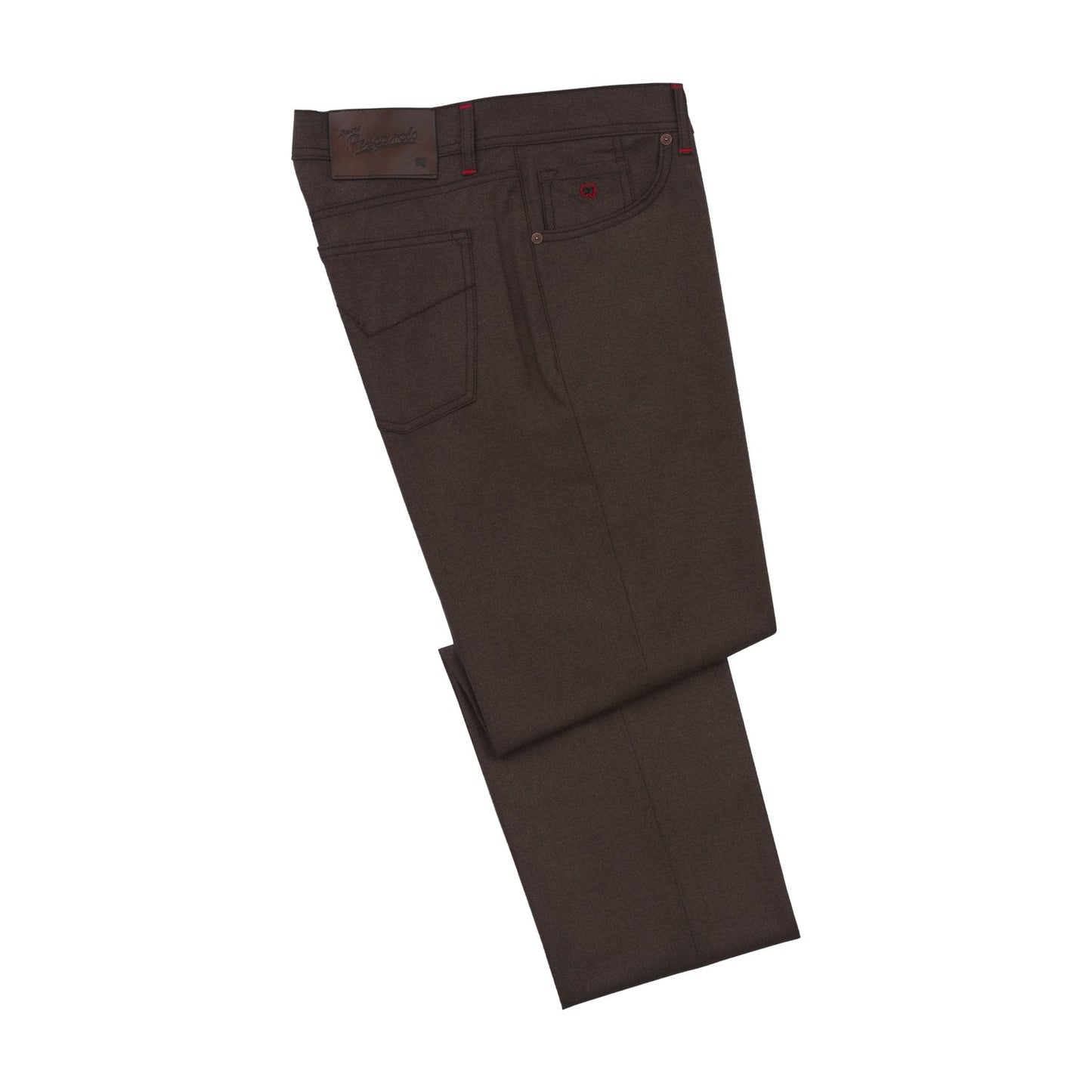 Marco Pescarolo Regular-Fit Stretch-Cashmere Trousers in Brown - SARTALE