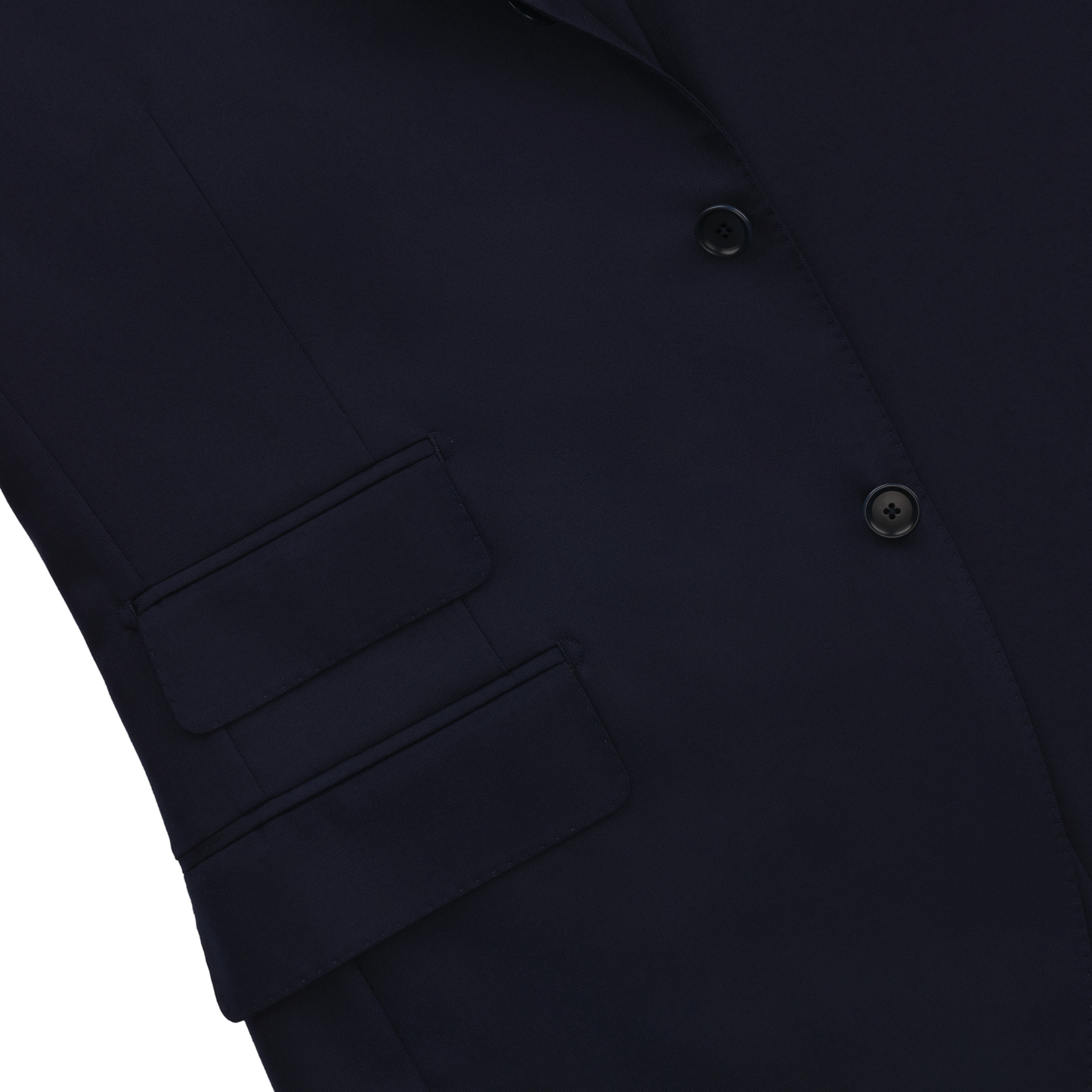 De Petrillo Single-Breasted Wool and Cashmere-Blend Suit in Dark Blue. Exclusively Made for Sartale - SARTALE