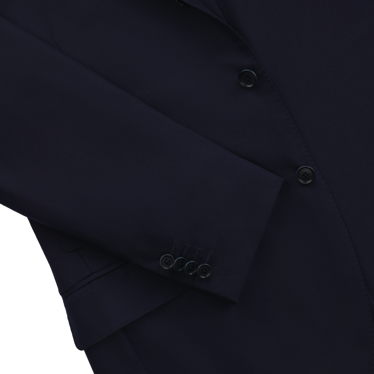 De Petrillo Single-Breasted Wool and Cashmere-Blend Suit in Dark Blue. Exclusively Made for Sartale - SARTALE