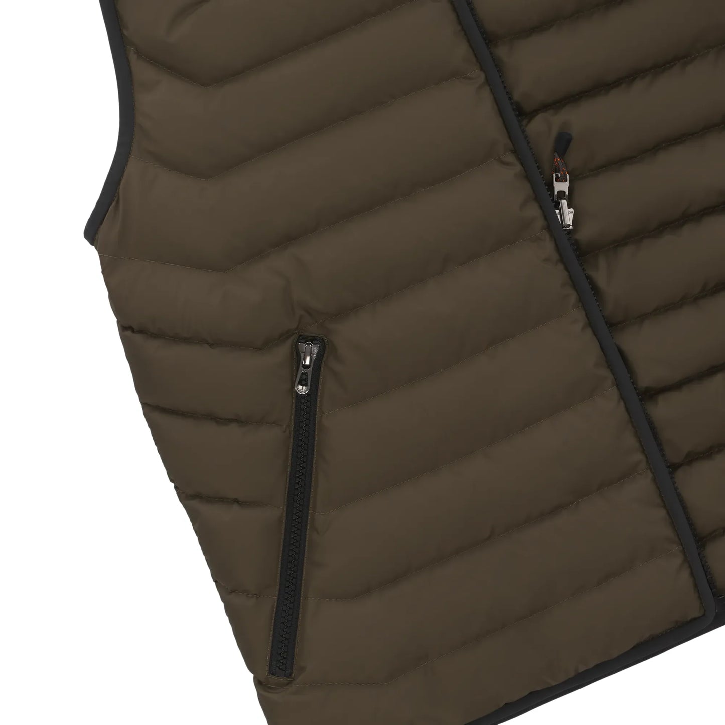 Drone Laminated Virgin Wool and Bio Nylon Trench Coat