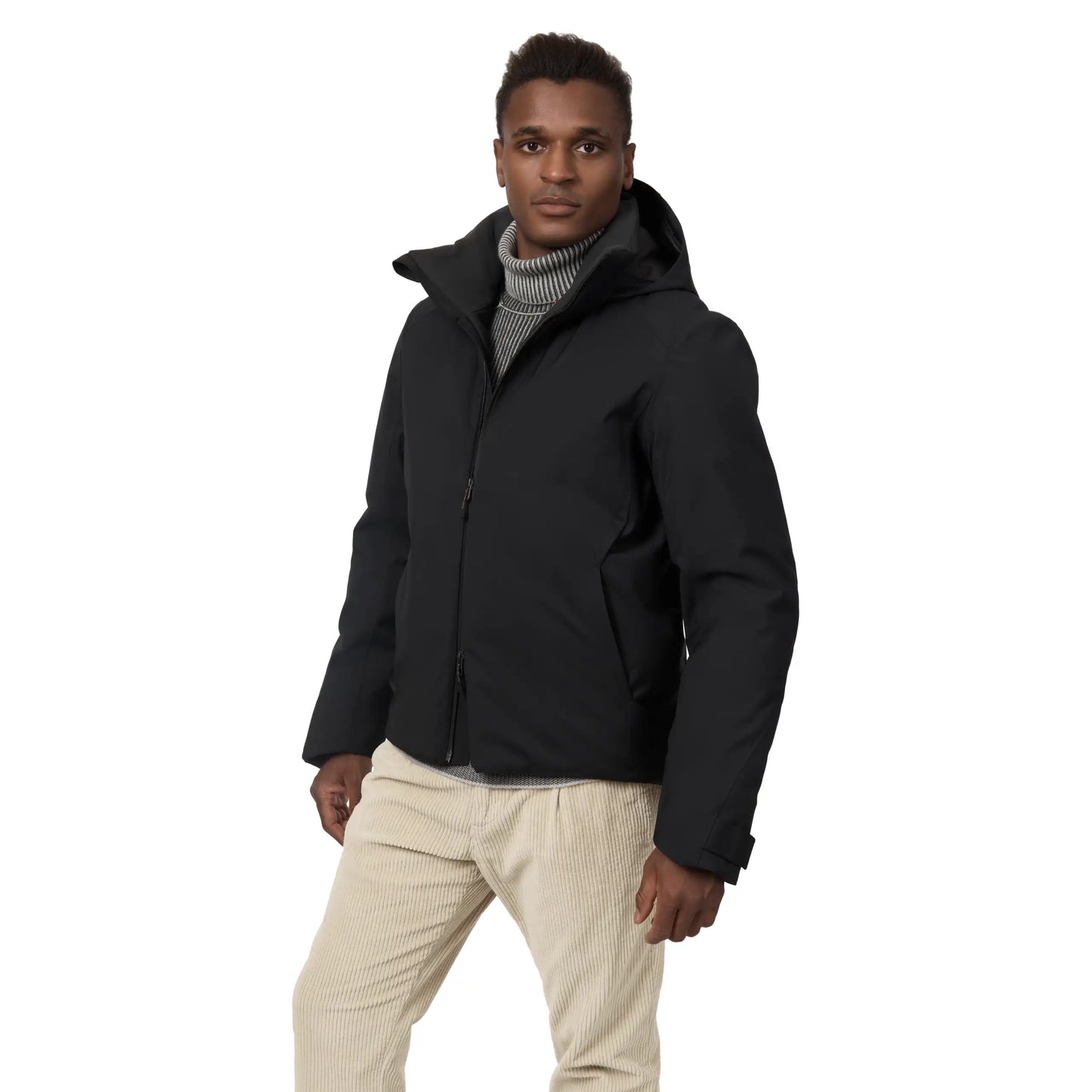 Armada Insulated Wool and Bio Nylon Hooded Jacket