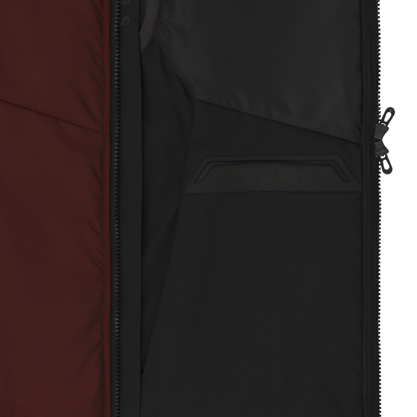 Sease Wool and Nylon-Blend Vest in Bordeaux - SARTALE