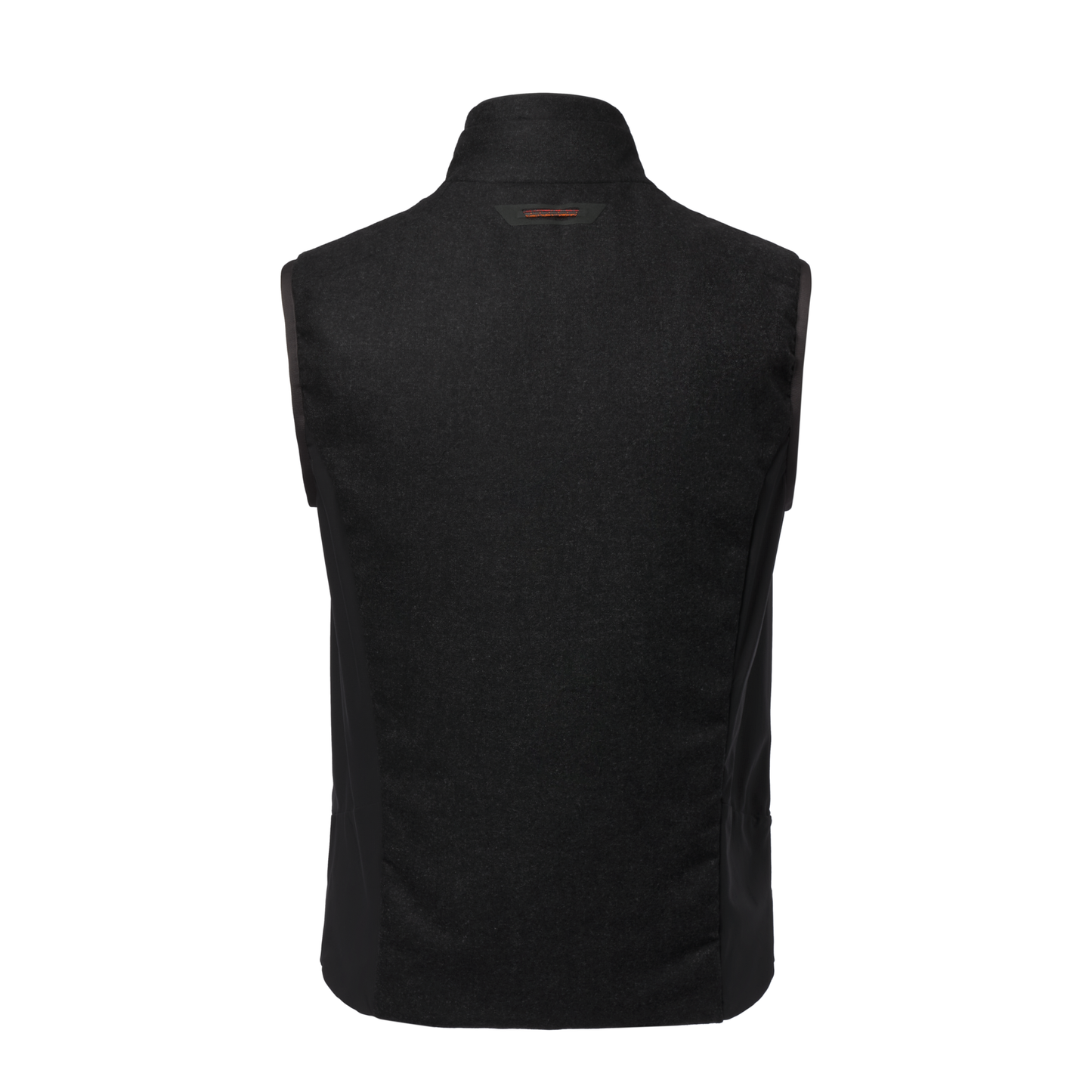Sease Virgin Wool Vest in Graphite Grey - SARTALE