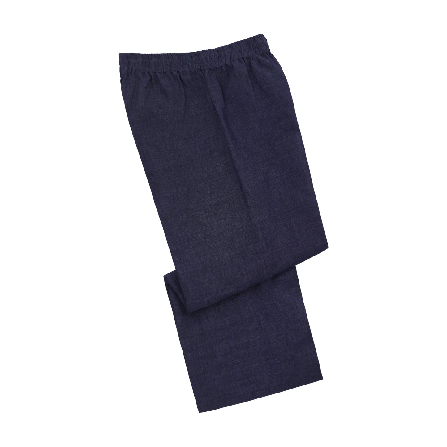 Linen Fabric Pajamas in Blue