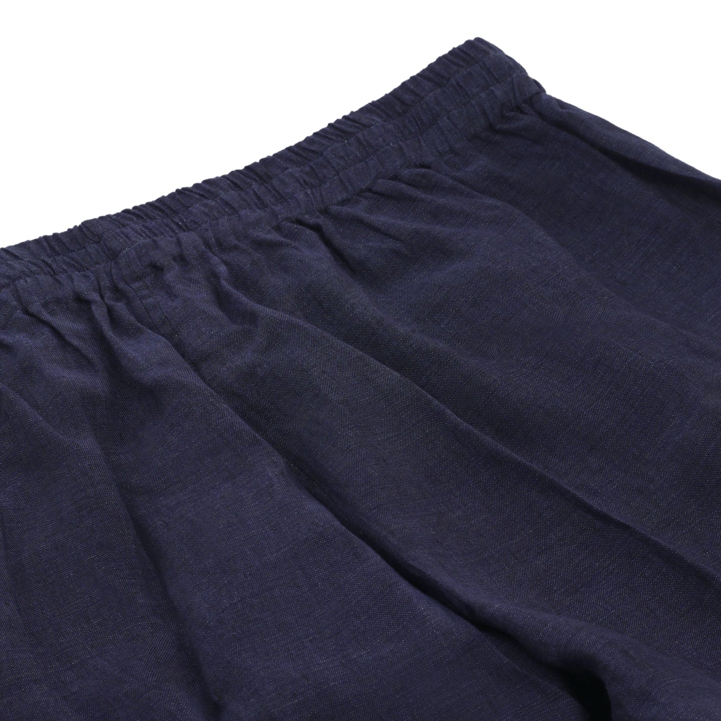Linen Fabric Pajamas in Blue