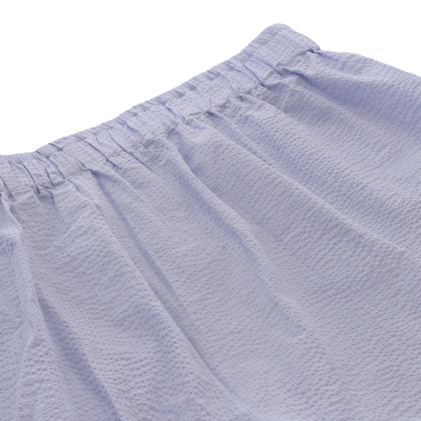 Cotton Fabric Pajamas in Light Blue