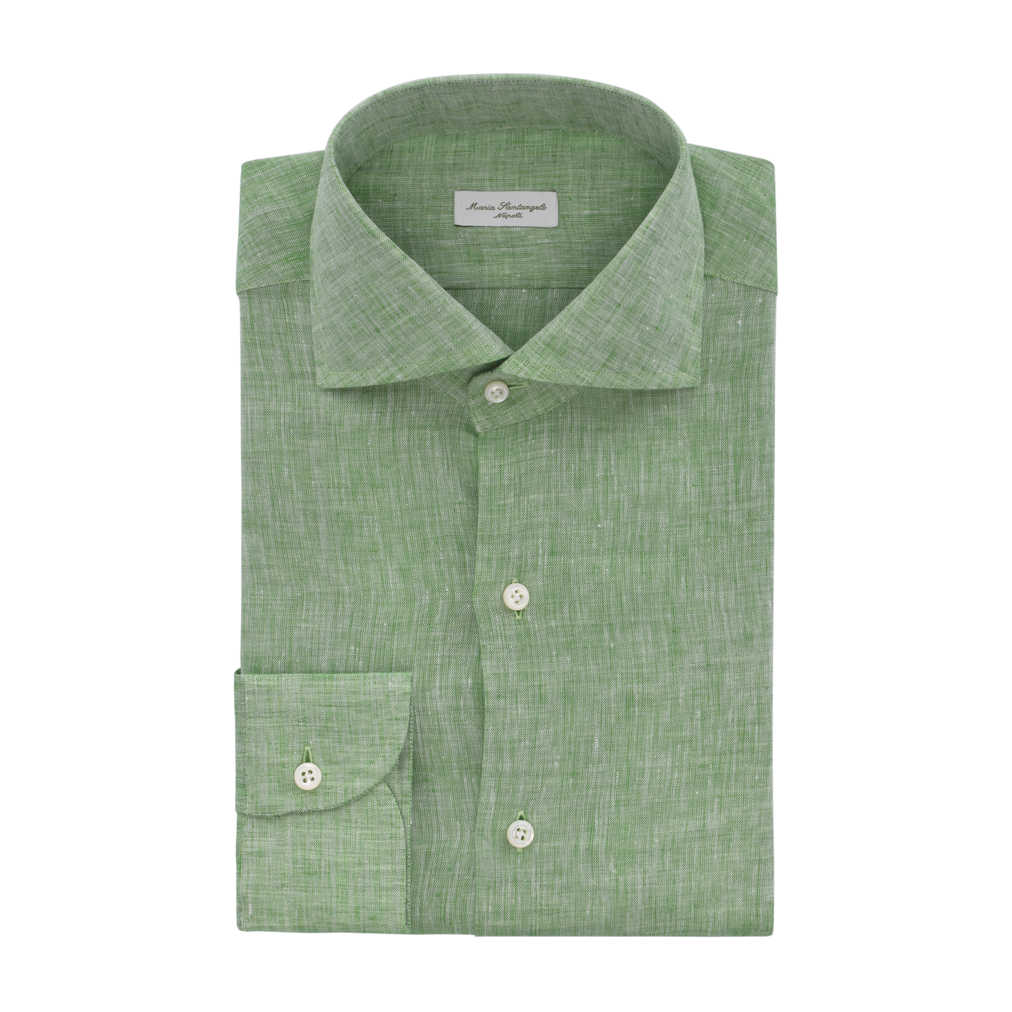 Linen Shirt in Light Green