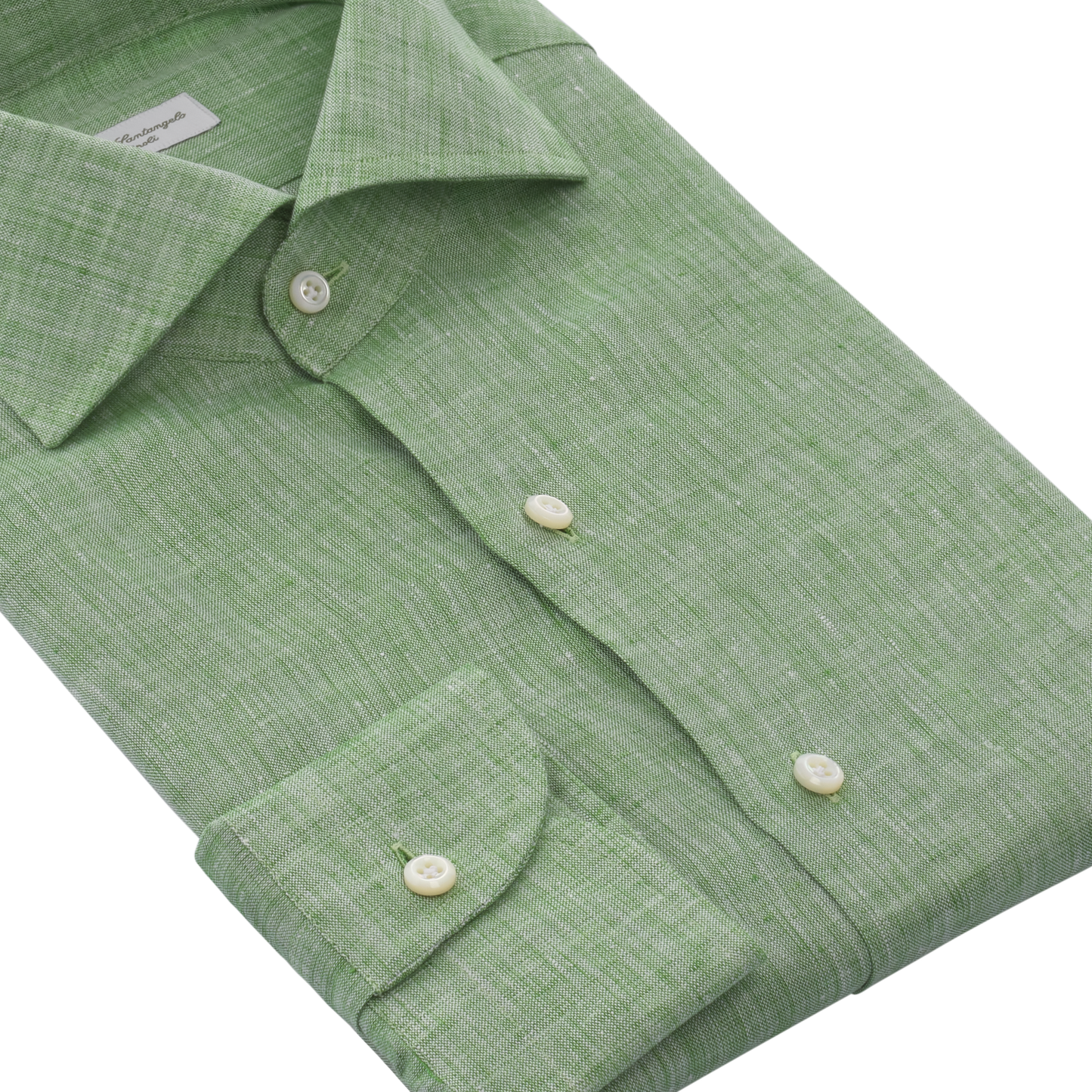 Linen Shirt in Light Green