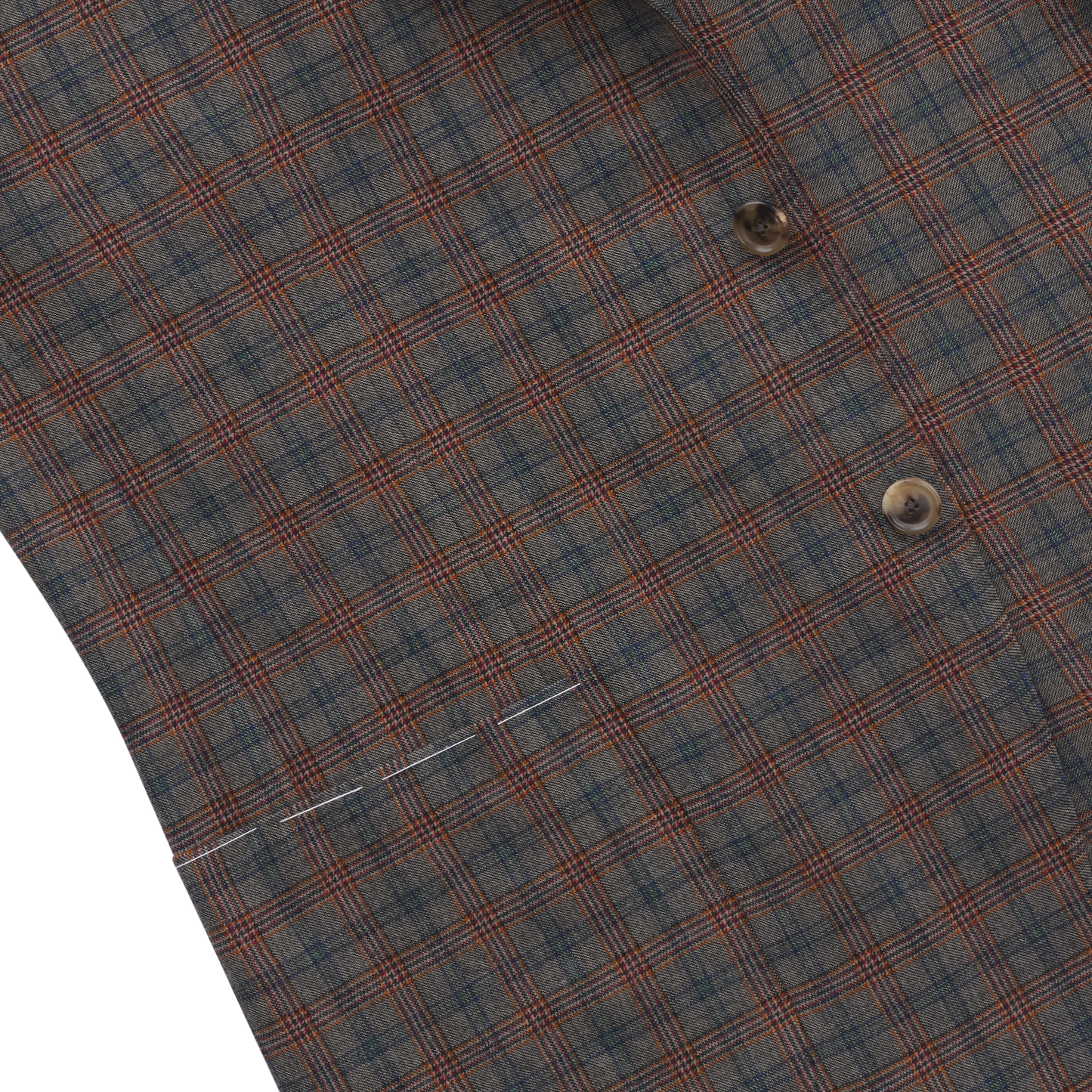 De Petrillo Single-Breasted Checked Wool Jacket. Exclusively Made for Sartale - SARTALE