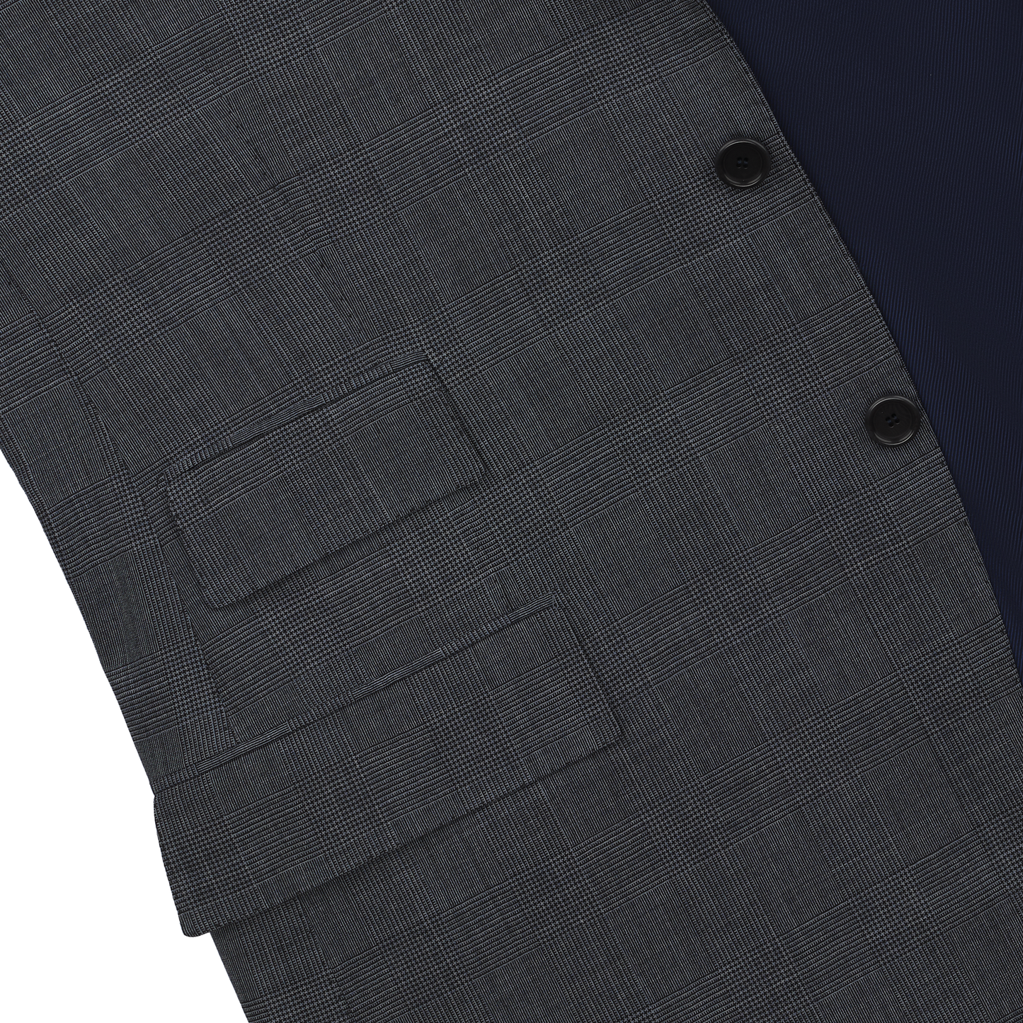 Cesare Attolini Single-Breasted Prince of Wales Checked Wool Suit - SARTALE