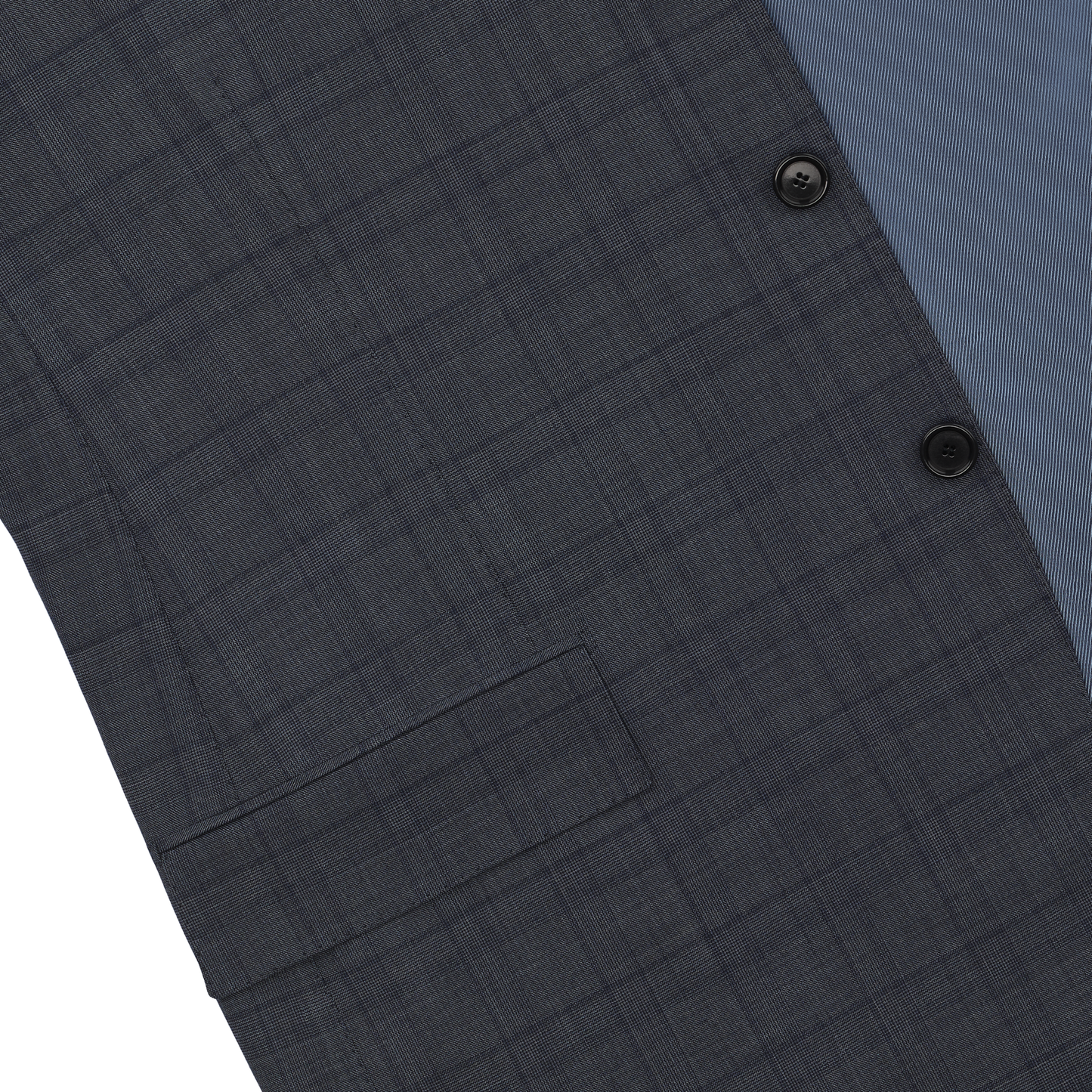 Cesare Attolini Single-Breasted Glen-Check Wool Suit - SARTALE