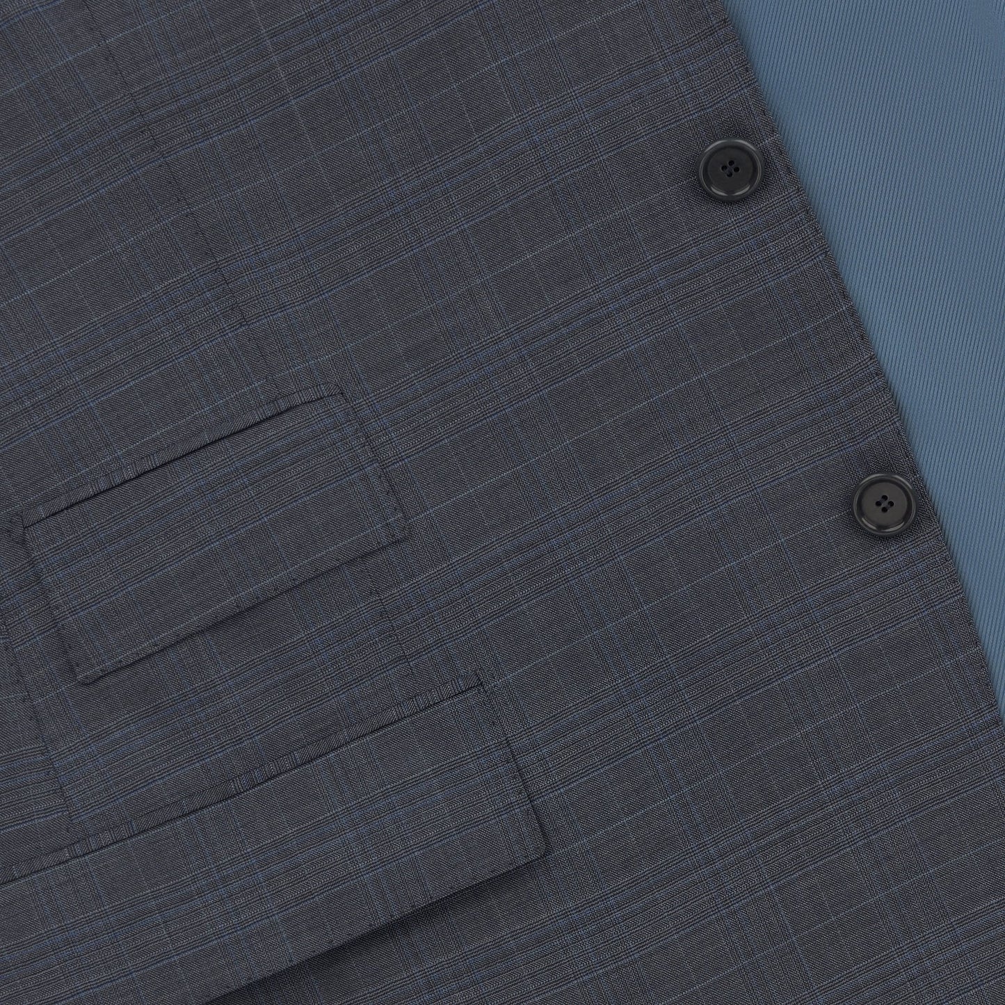 Cesare Attolini Single-Breasted Plaid-Check Wool and Silk-Blend Suit in Grey - SARTALE