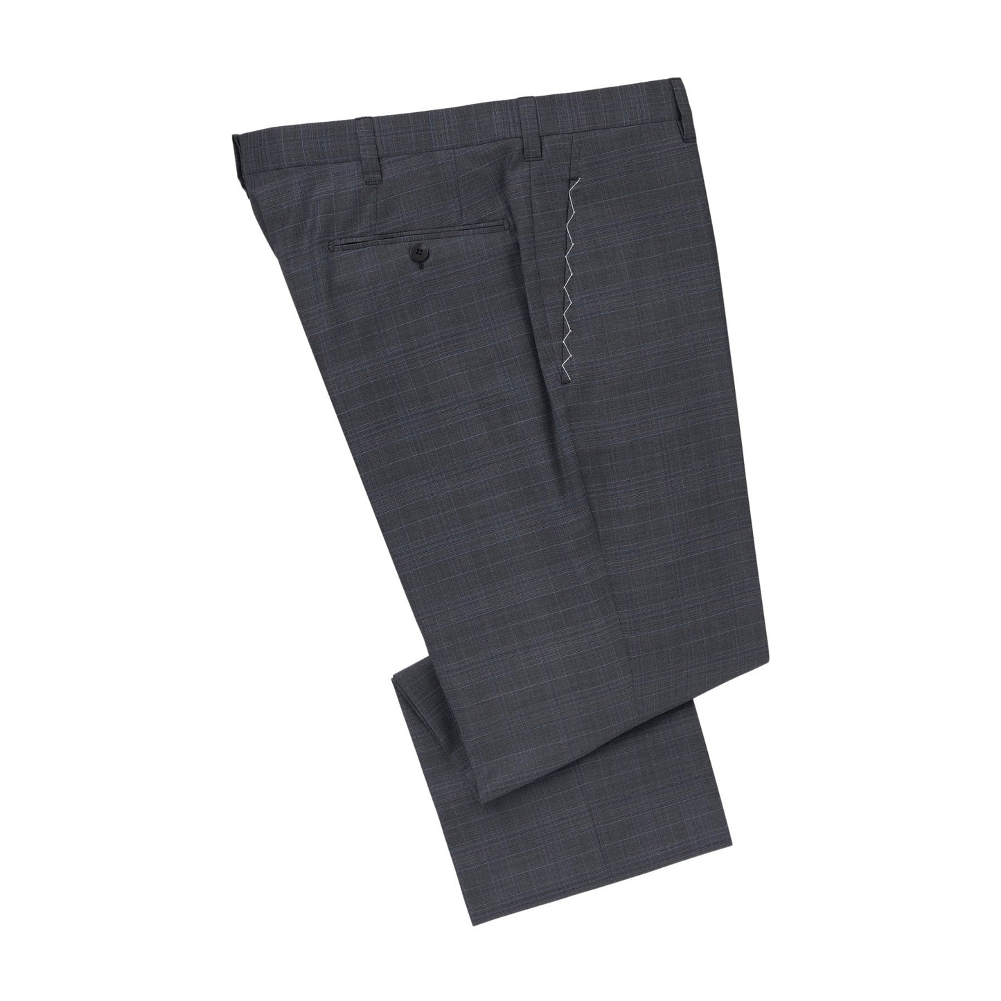 Cesare Attolini Single-Breasted Plaid-Check Wool and Silk-Blend Suit in Grey - SARTALE