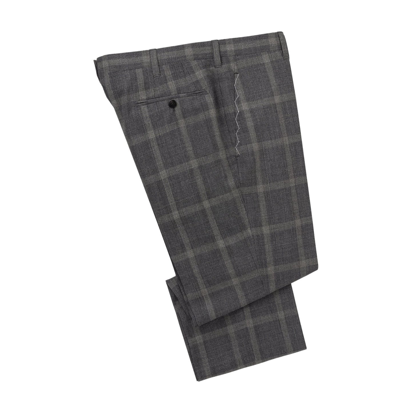 Single-Breasted Prince of Wales Checked Wool and Cashmere-Blend Suit in Grey