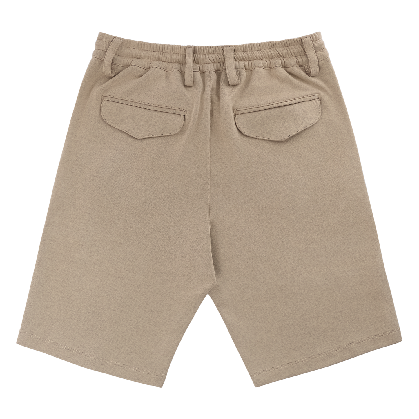 Luigi Borrelli Stretch-Cotton Bermuda Shorts in Beige - SARTALE