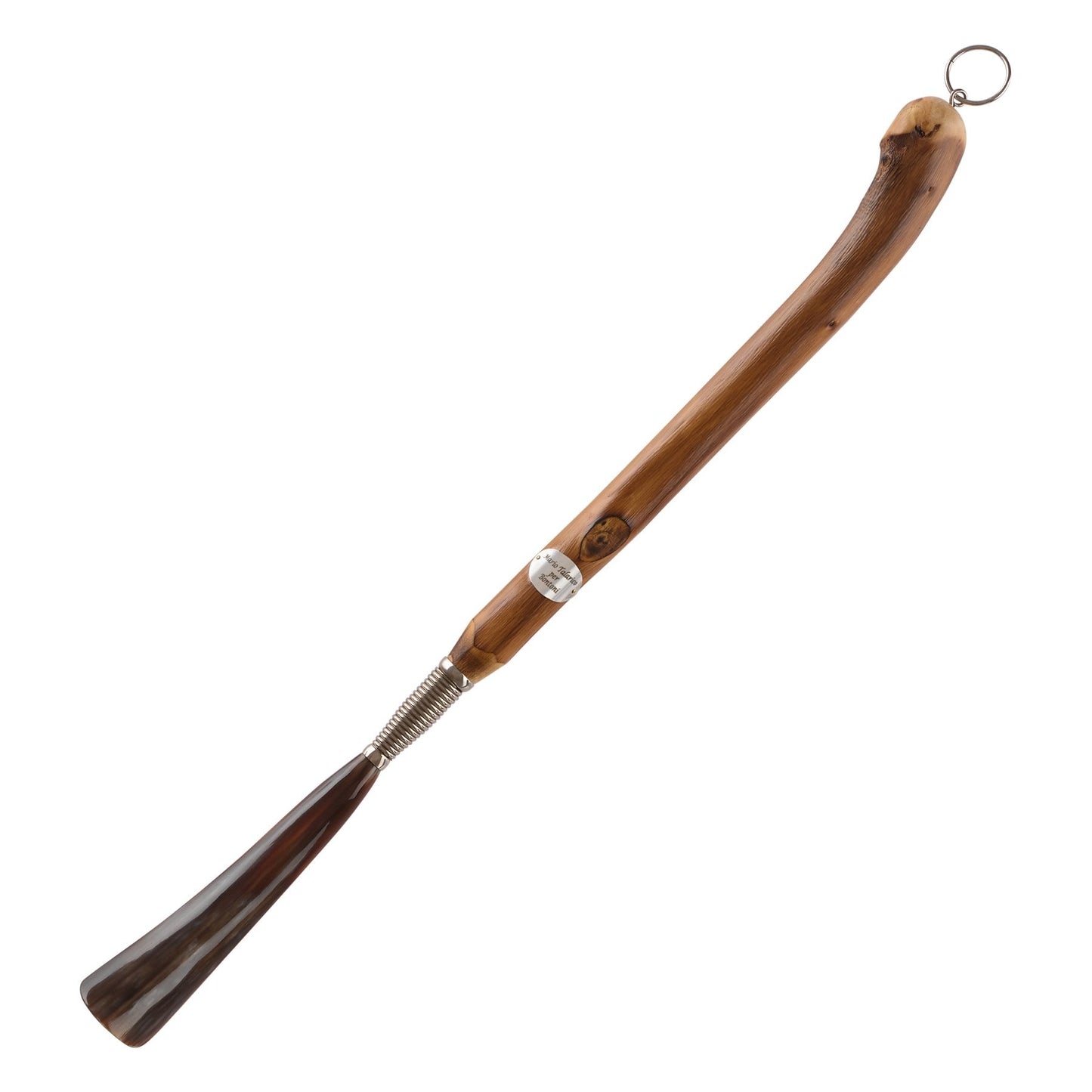 Bontoni Chestnut Wood-Handle Shoehorn - SARTALE