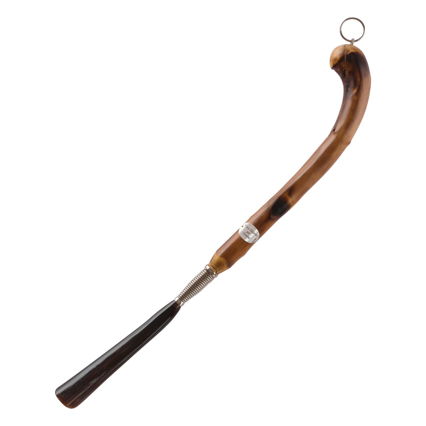 Bontoni Chestnut Wood-Handle Shoehorn - SARTALE