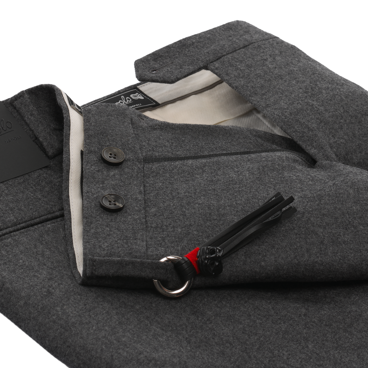 Marco Pescarolo Slim-Fit Virgin Wool and Cashmere-Blend Trousers in Grey - SARTALE