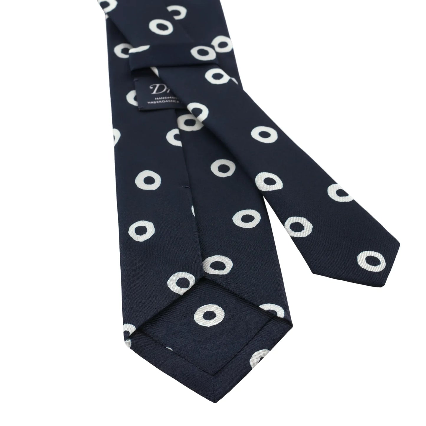 Self Printed Self-Tipped Blue Tie