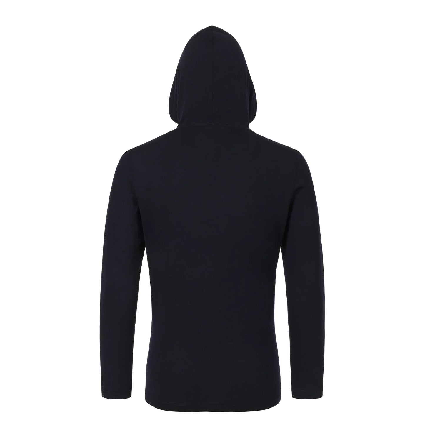 Hooded Long Sleeve in Dark Blue