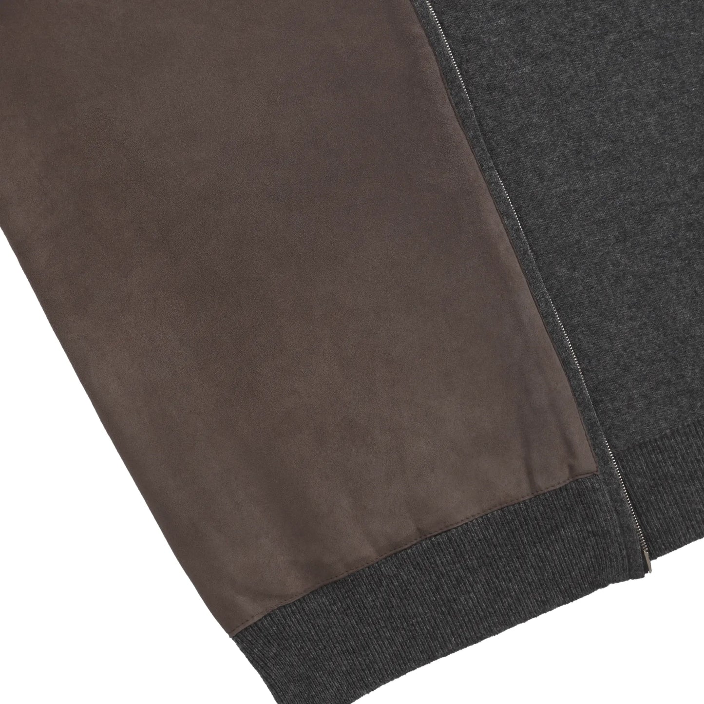 Cashmere Hooded Blouson in Taupe