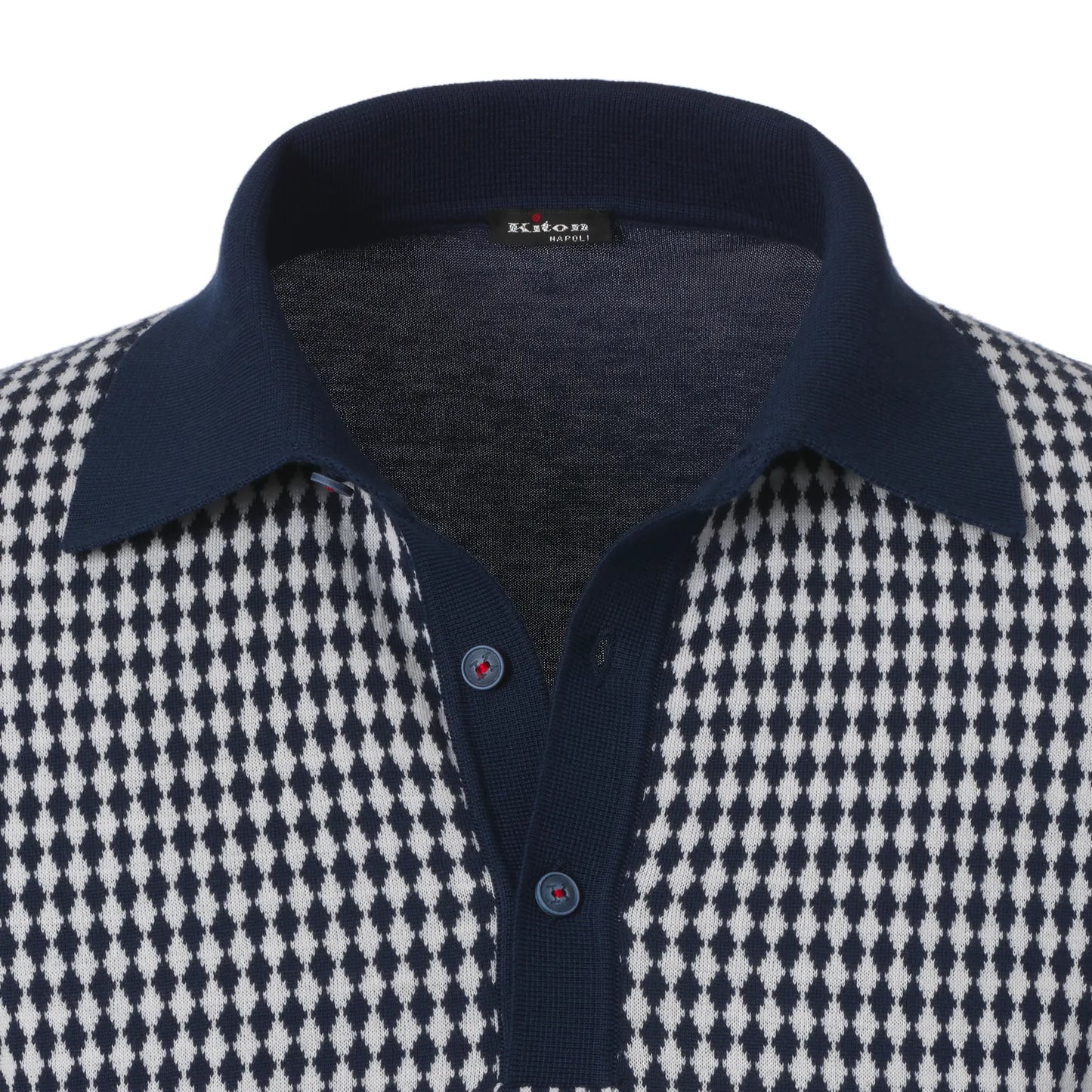 Cotton Polo Shirt in Blue