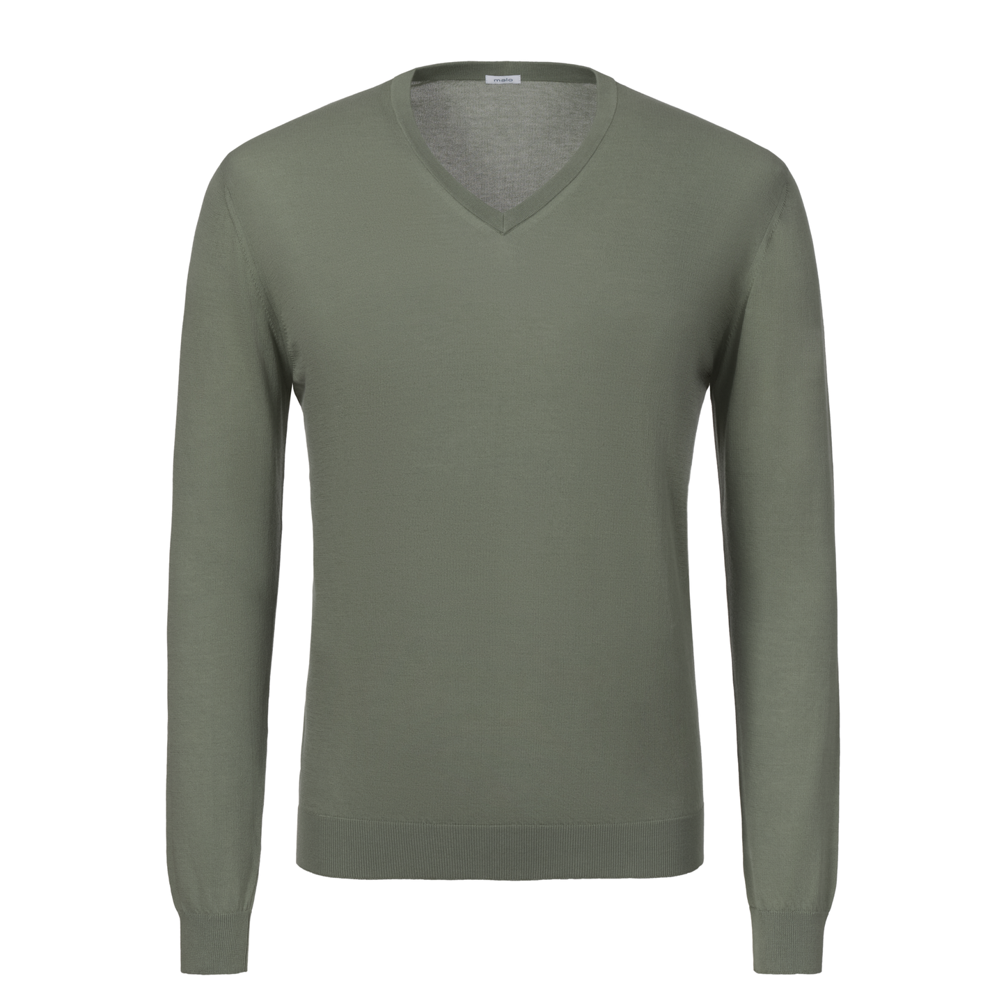 V-Neck Long Sleeve in Green