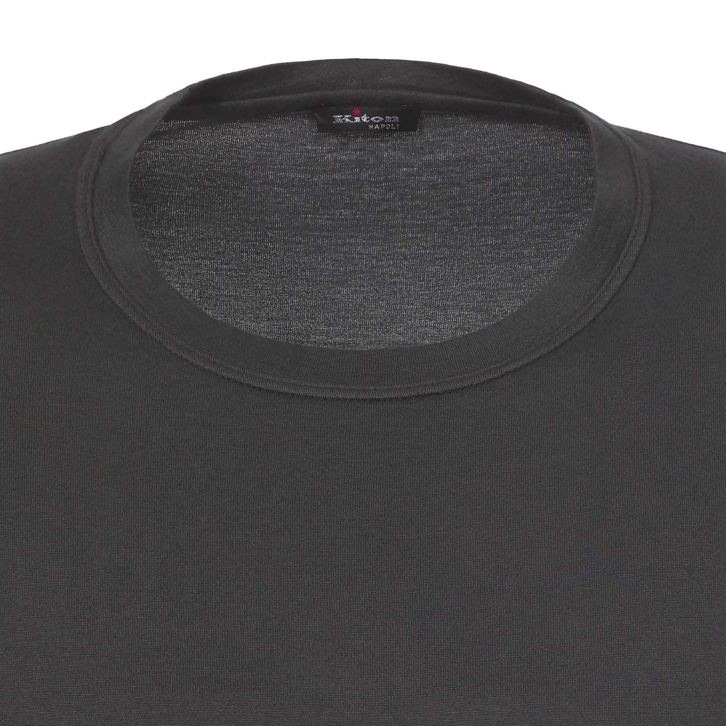 Cotton-Blend T-Shirt in Antracite